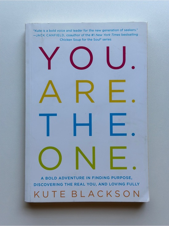 BOOK Other - You Are The One by Kute Blackson | Self-help, Mindset | Paperback Book